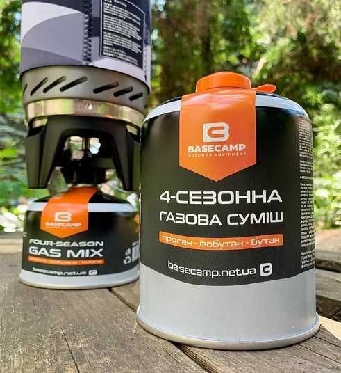 Газовый баллон BaseCamp 4 Season Gas 100 г