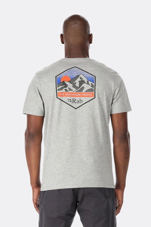 Футболка мужская  Rab Stance Mountain Peak Tee Man