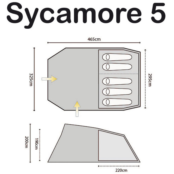 Палатка Highlander Sycamore 5