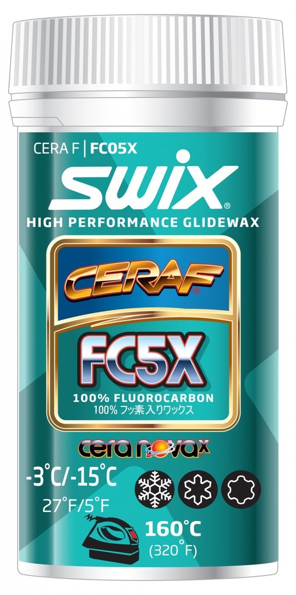 Высокофтористый порошок Swix FC5X Cera F 30g