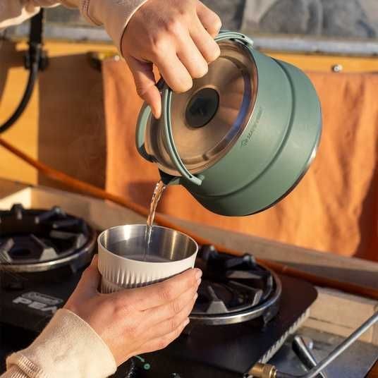 Набор посуды Sea to Summit Detour Stainless Steel Kettle Cook Set w/Sack с чехлом