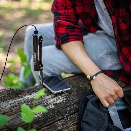 Ліхтар ручний+ніж Nebo Pal+, 400 люмен