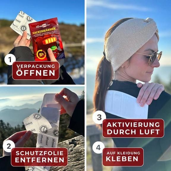 Химическая грелка для шеи Thermopad Neck Warmer, 6 шт.