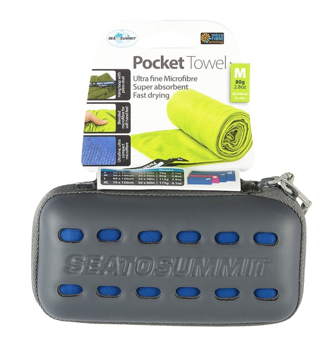 Туристическое полотенце Sea To Summit Pocket Towel M в интернет ...